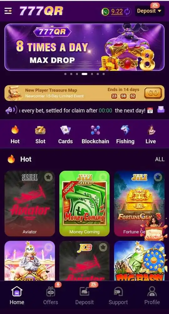 777QR Game apklovegame.com.pk